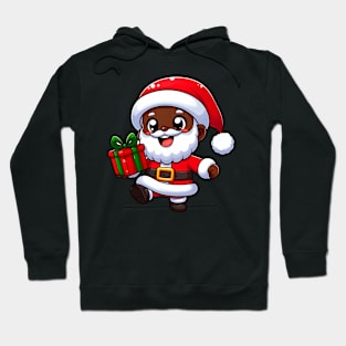 Santa Afrochibi Hoodie